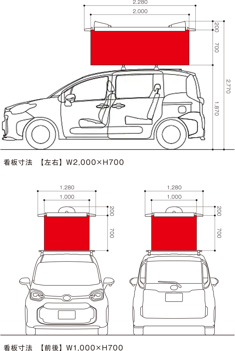 シテンタ看板サイズ
